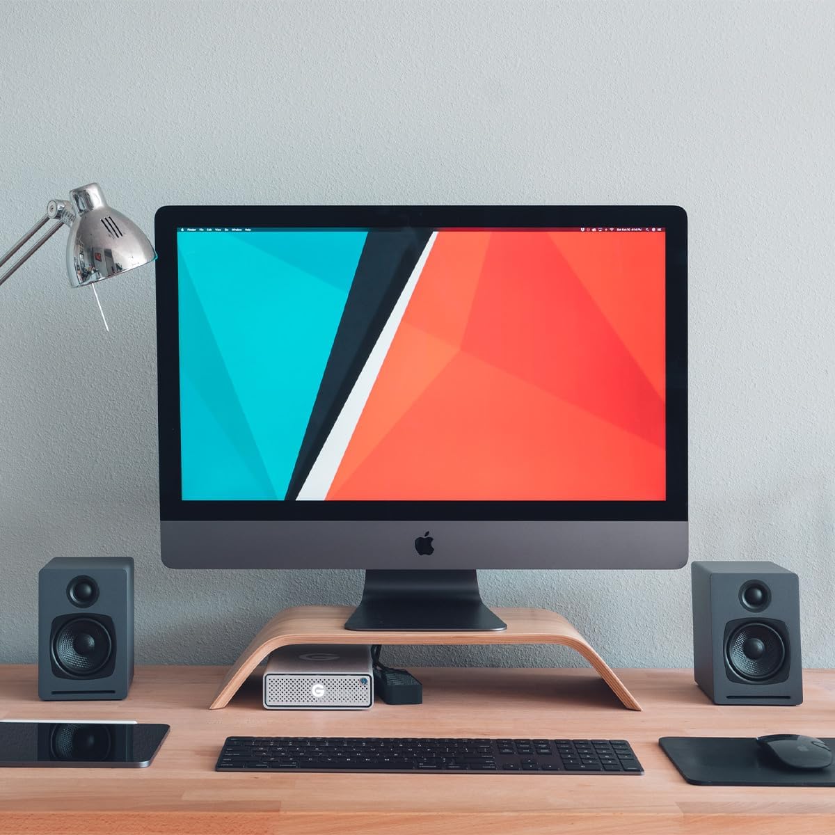 Audioengine A1 Wireless Computer Speakers - 60 W Bluetooth Desktop PC Computer Speakers - Gaming, Music and More