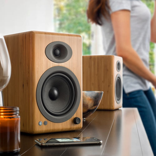 Audioengine's Handcrafted Speaker Cabinets: Artistry, Craftsmanship, and Sustainability