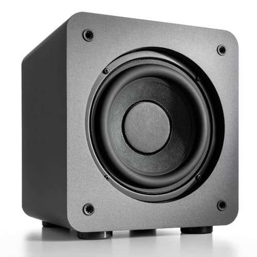 Audioengine A2 Black Premium Wireless Bluetooth 5.0 Speaker System with S6 Subwoofer