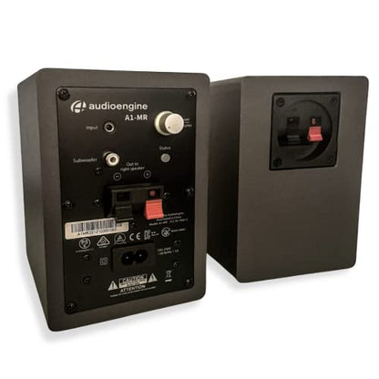 Audioengine A1-MR 60W Wired Desktop Speakers - Computer Speakers with Subwoofer Out, Laptops, & Turntables