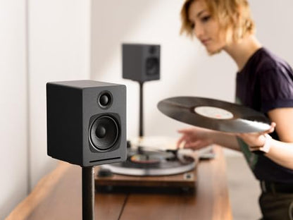 Audioengine A1-MR 60W Wired Desktop Speakers - Computer Speakers with Subwoofer Out, Laptops, & Turntables