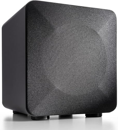 Audioengine A2 HD Black Home Music System with 210W S6 Wireless Subwoofer