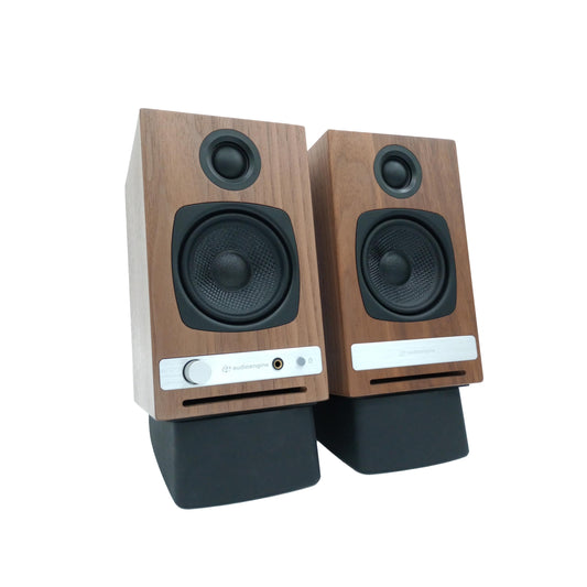 Audioengine A2 HD Powered Desktop Speakers Bookshelf Speakers with DS1 Desktop Stand