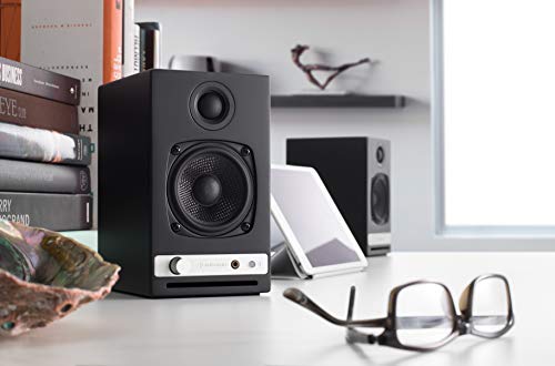 Audioengine HD3 Wireless Speakers with Bluetooth - 60W Powered Computer Speakers for Desktop Monitor and Home Music System, 24-bit DAC