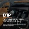 Audioengine D1P Portable Headphone Amplifier and 32 Bit DAC Audio Amp for Desktop Gaming and Music lovers B0CRSSQHTG 7