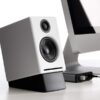 Audioengine DS1DS2 Desktop Speaker Stands Vibration Dampening Tilted Silicone Table Stand Pair B085C19QGR 6