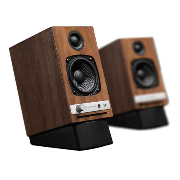 Audioengine DS1DS2 Desktop Speaker Stands Vibration Dampening Tilted Silicone Table Stand Pair B085C19QGR 8