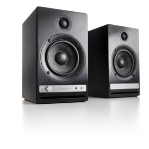 Audioengine HD4 Wireless Bookshelf Speakers with Bluetooth 120W Home Music System B08L72TSZF